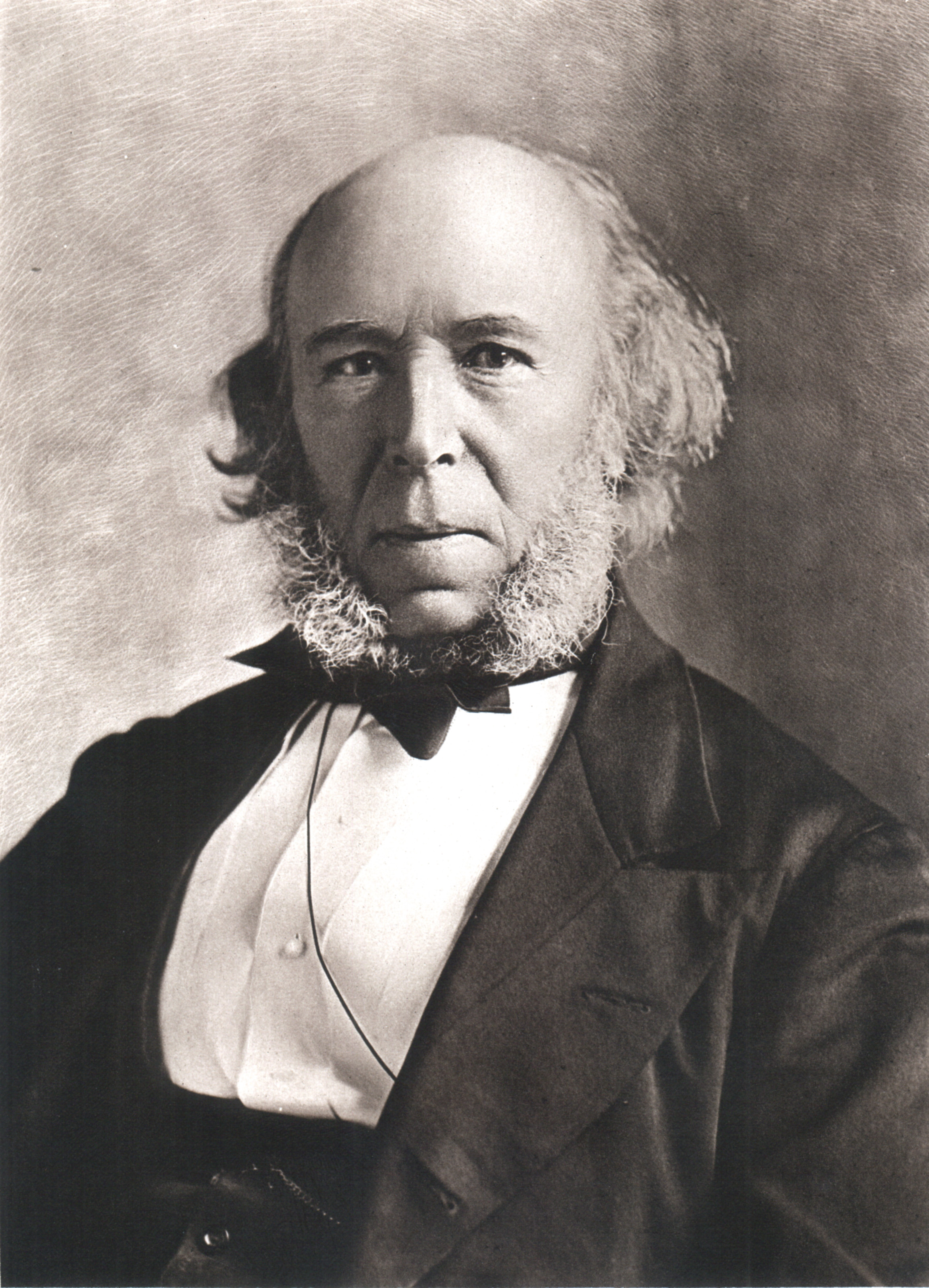 Portrait of Herbert Spencer (1820-1903), Physicist and Biologist (2552868551)