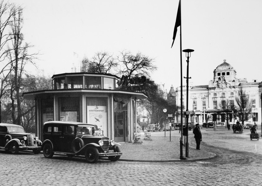 ABA office at Norrmalmstorg, Stockholm from 1929 to 1946.
