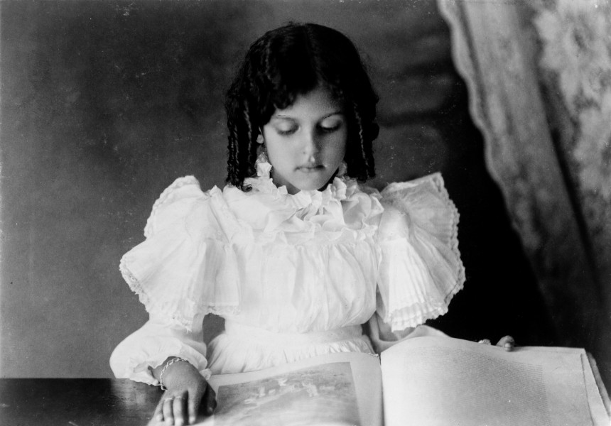 African American girl by unknown photographer, ca. 1899