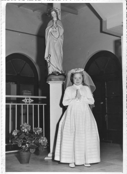 Naples, Italy 1950 - First Communion