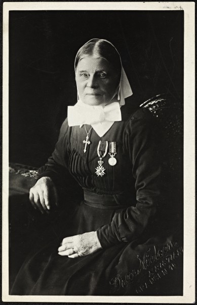 Portrett av Cathinka Guldberg, ca 1915 (8677970266)