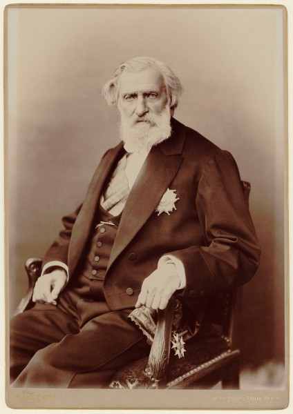 Wilhelm Benque - Photograph of Ambroise Thomas