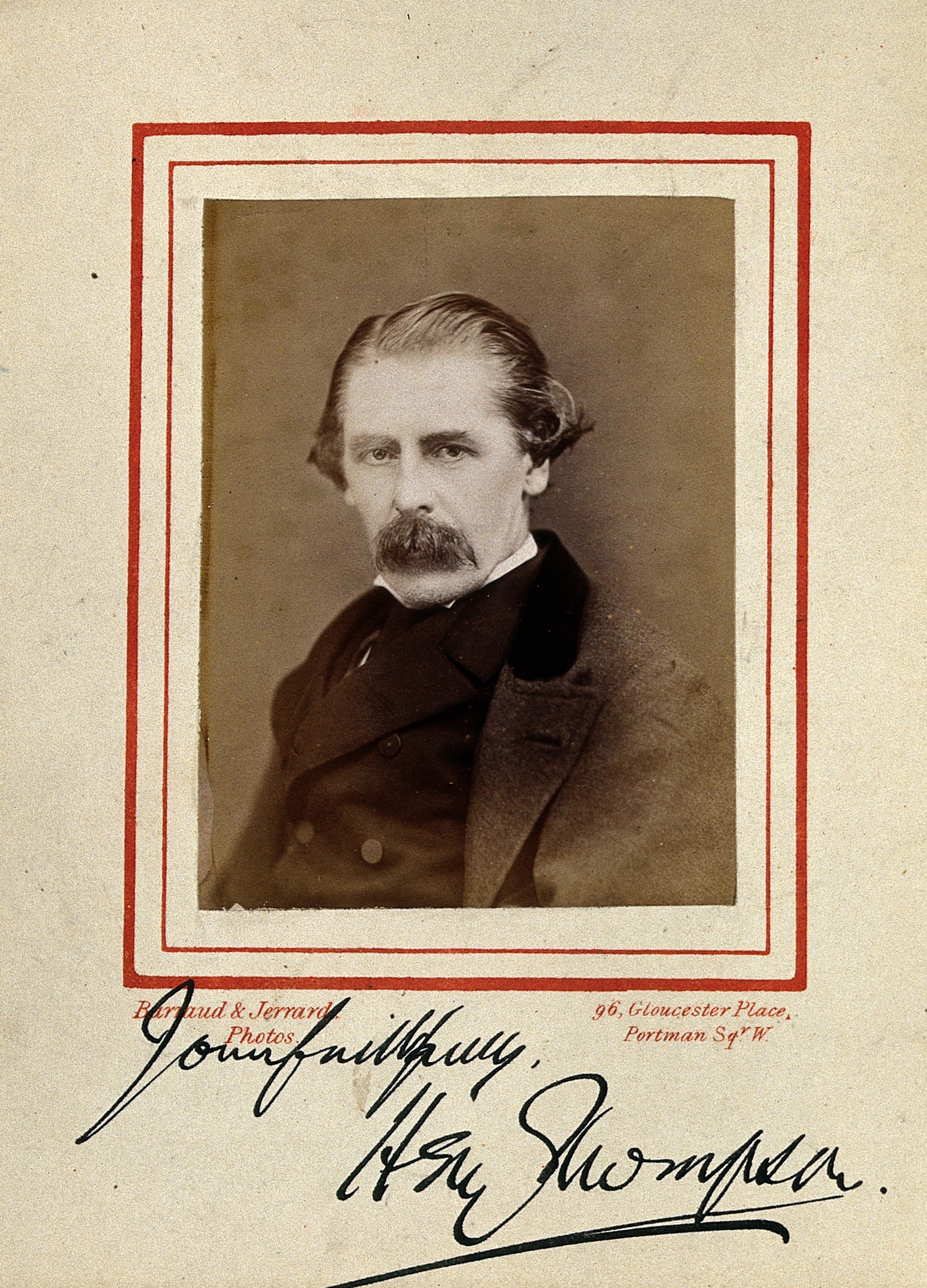Sir Henry Thompson. Photograph by Barraud & Jerrard, 1873. Wellcome V0028393