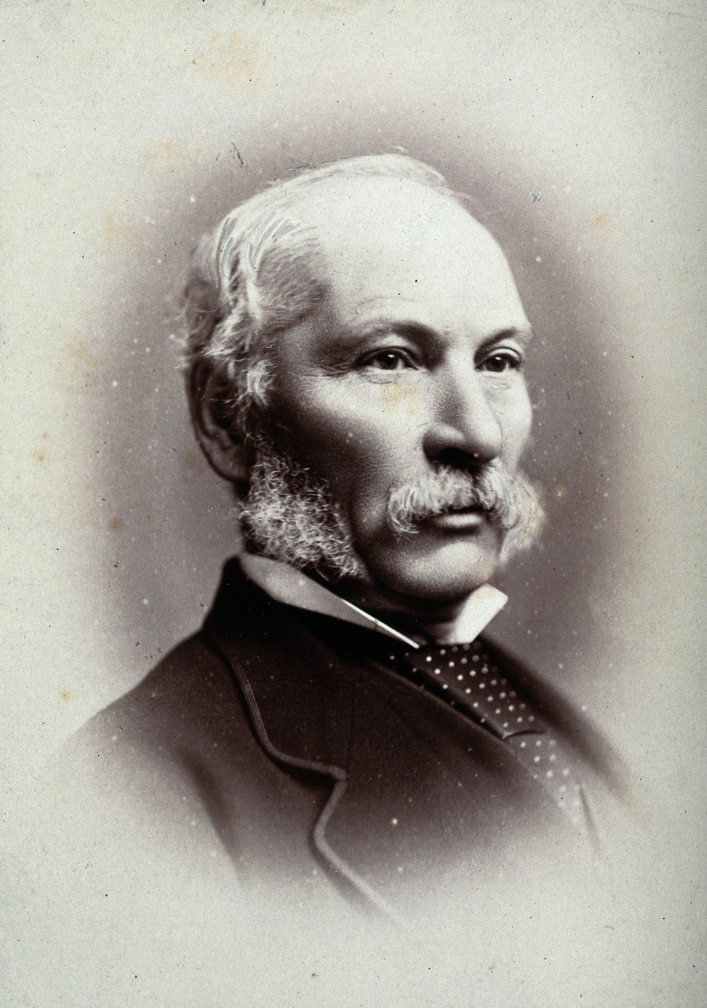 Sir Thomas Longmore. Photograph by G. Jerrard, 1881. Wellcome V0026744