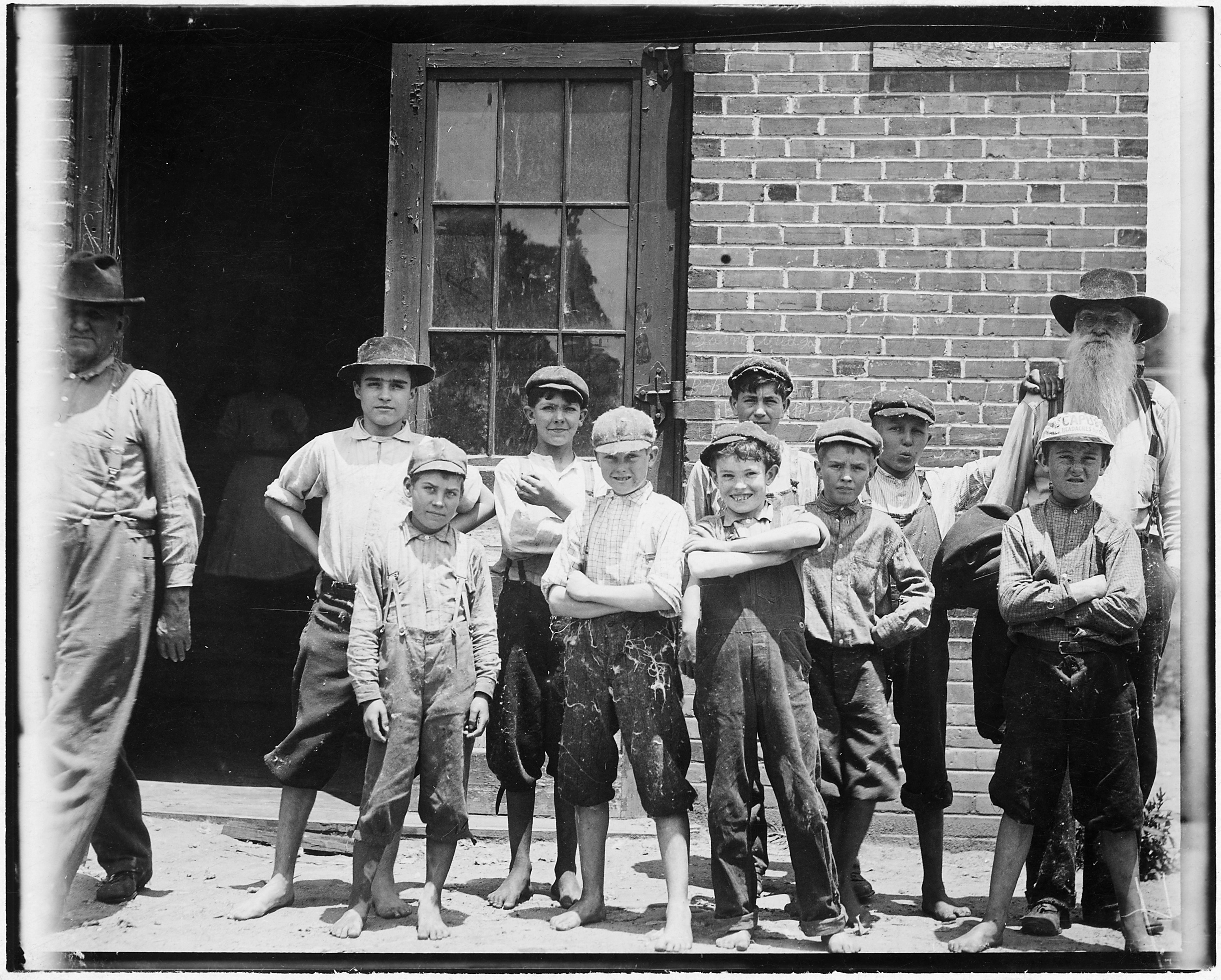 Some of the youngsters in the Belton Mfg. Co. Two of the youngest. Belton, S.C. - NARA - 523544