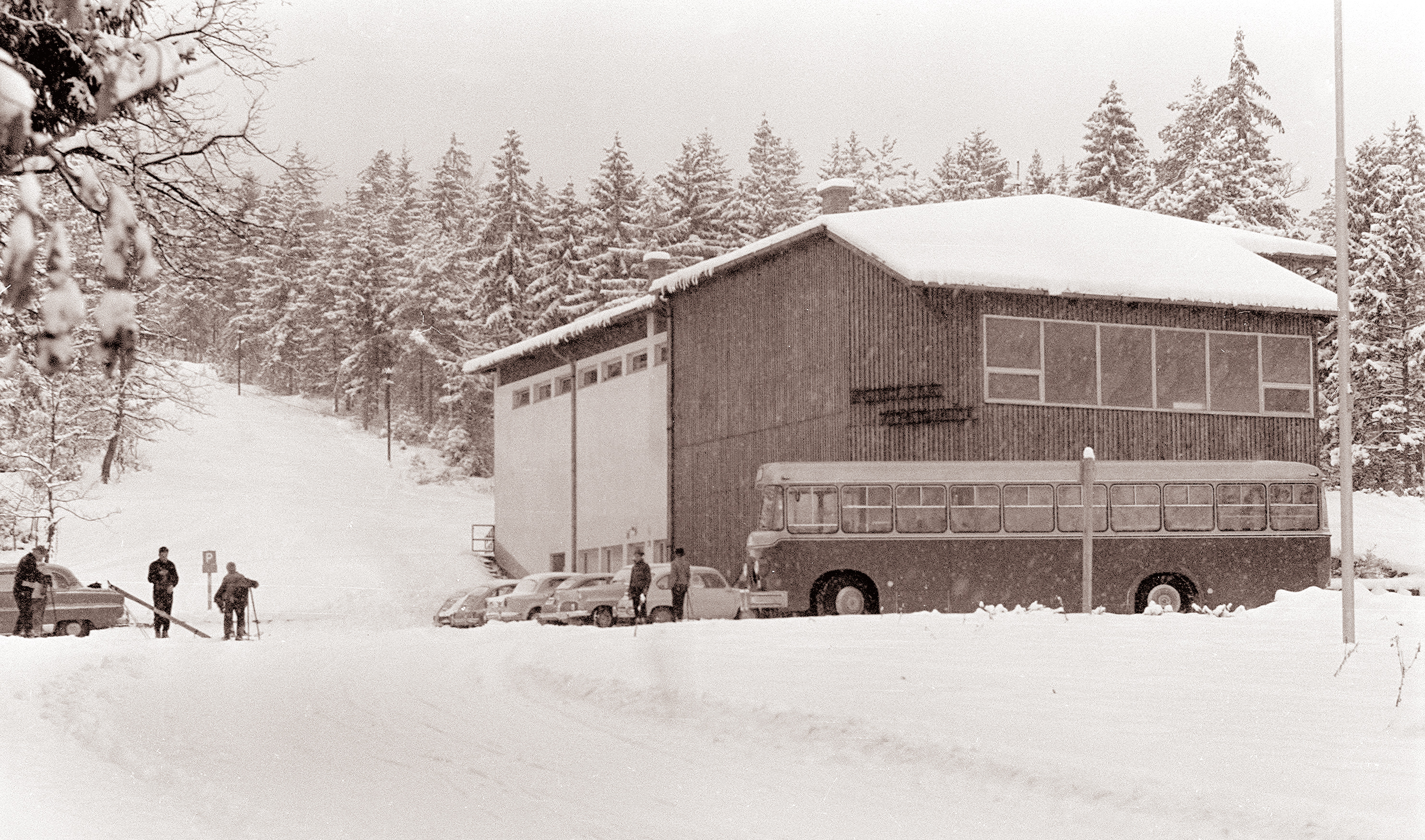 Spodnja postaja pohorske vzpenjače 1961