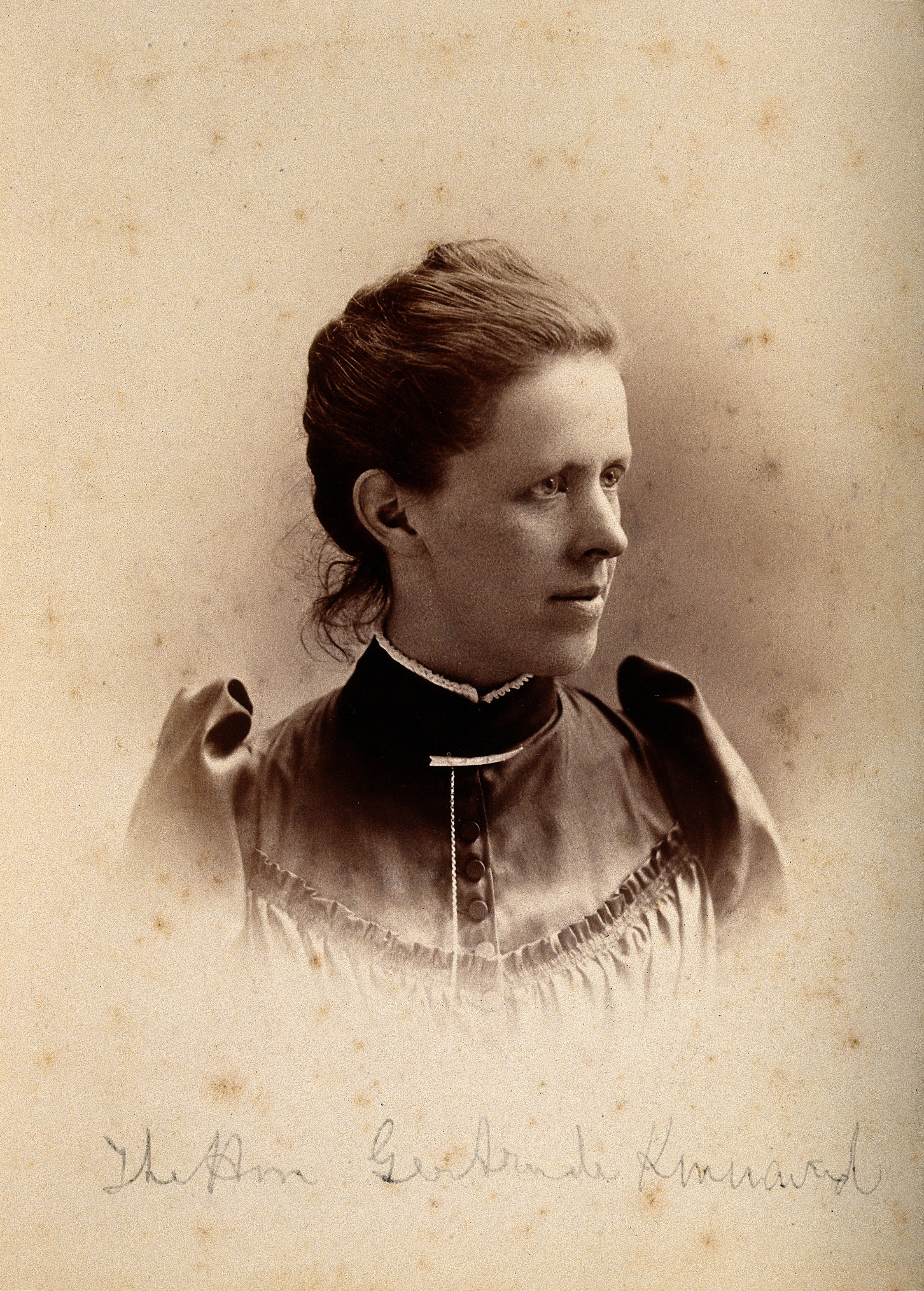 The Hon. Gertrude Kinnaird. Photograph by Johnston Hoffmann. Wellcome V0028326