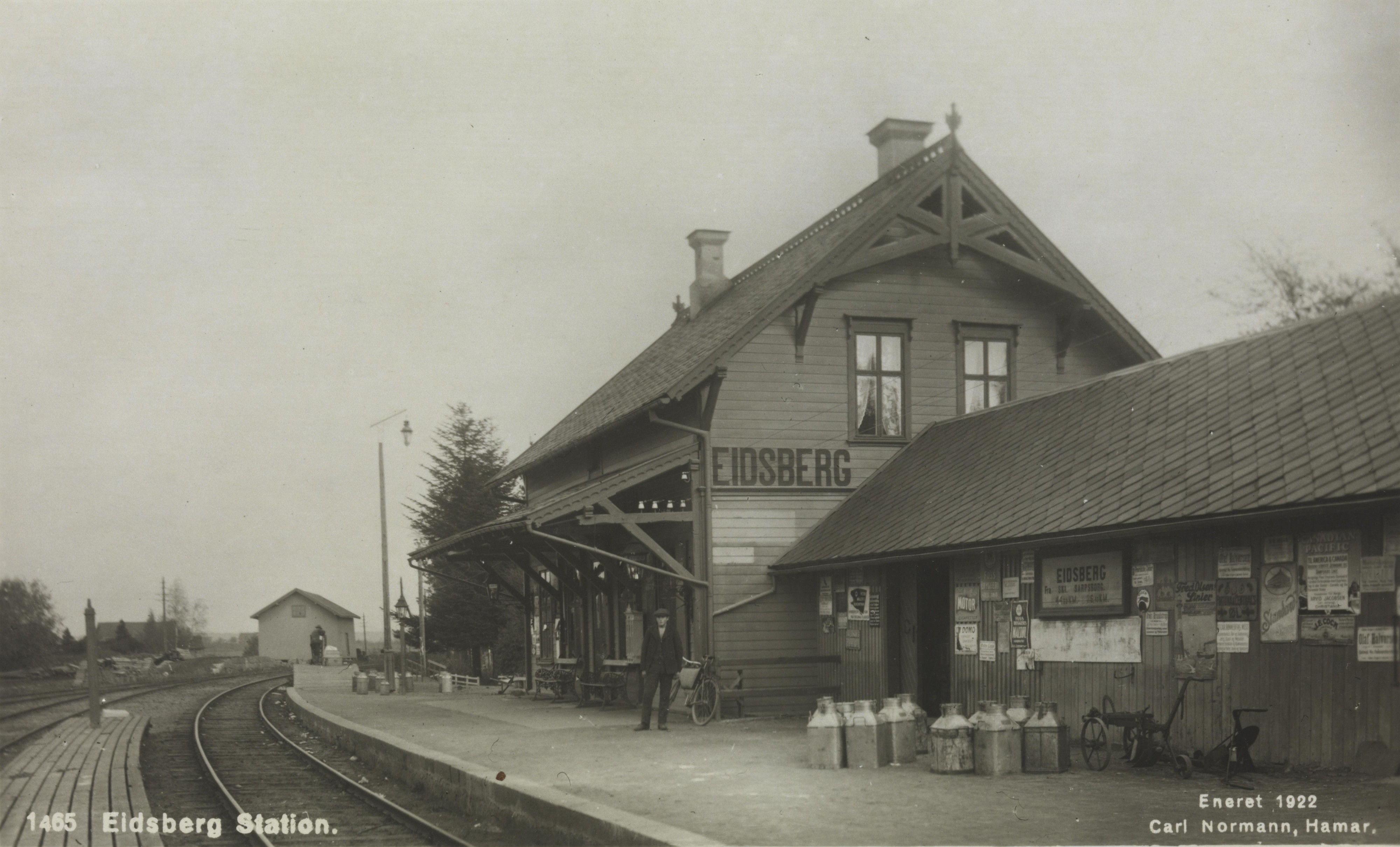 Eidsberg stasjon, old BW
