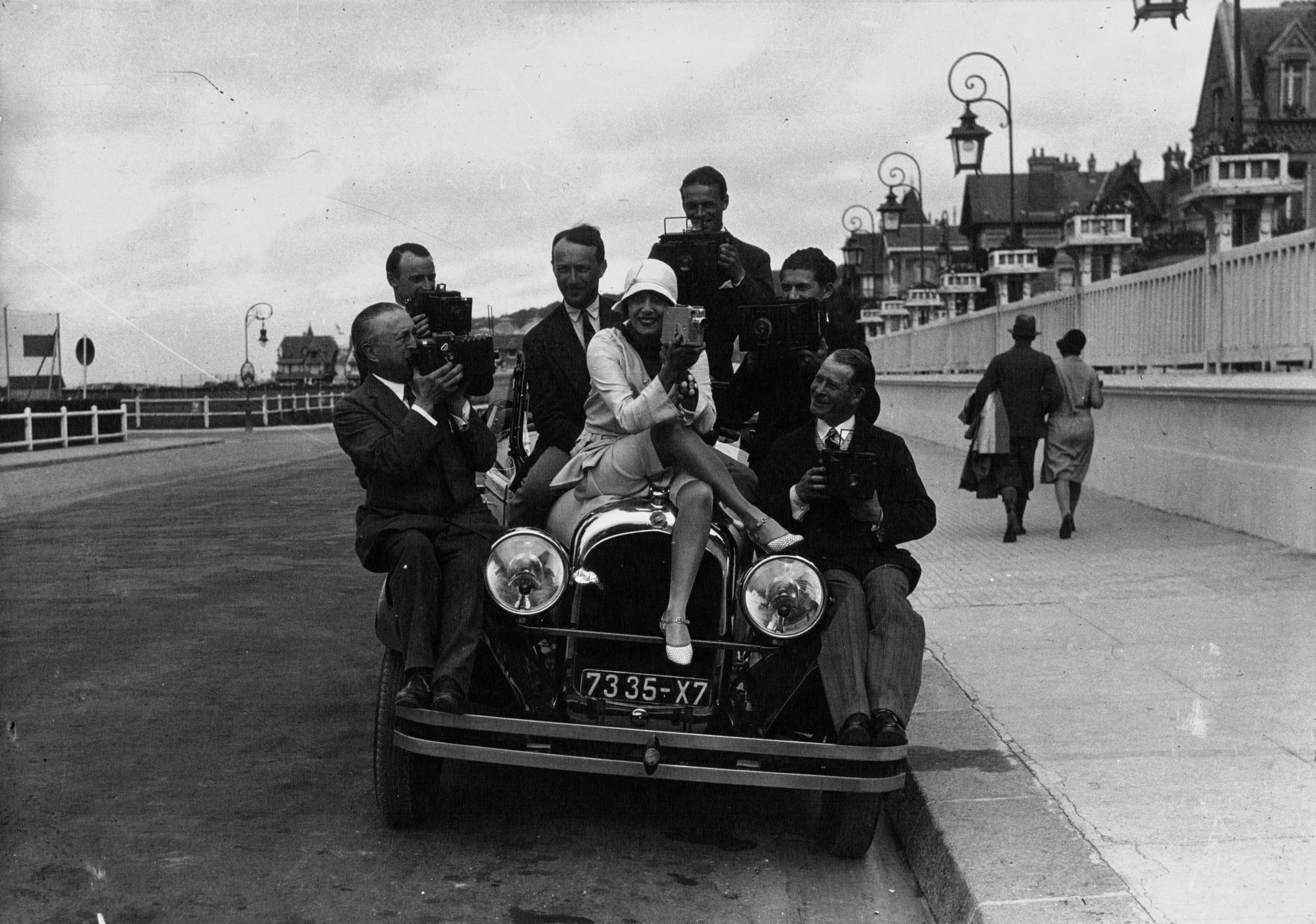 Mistinguett à Deauville 1929