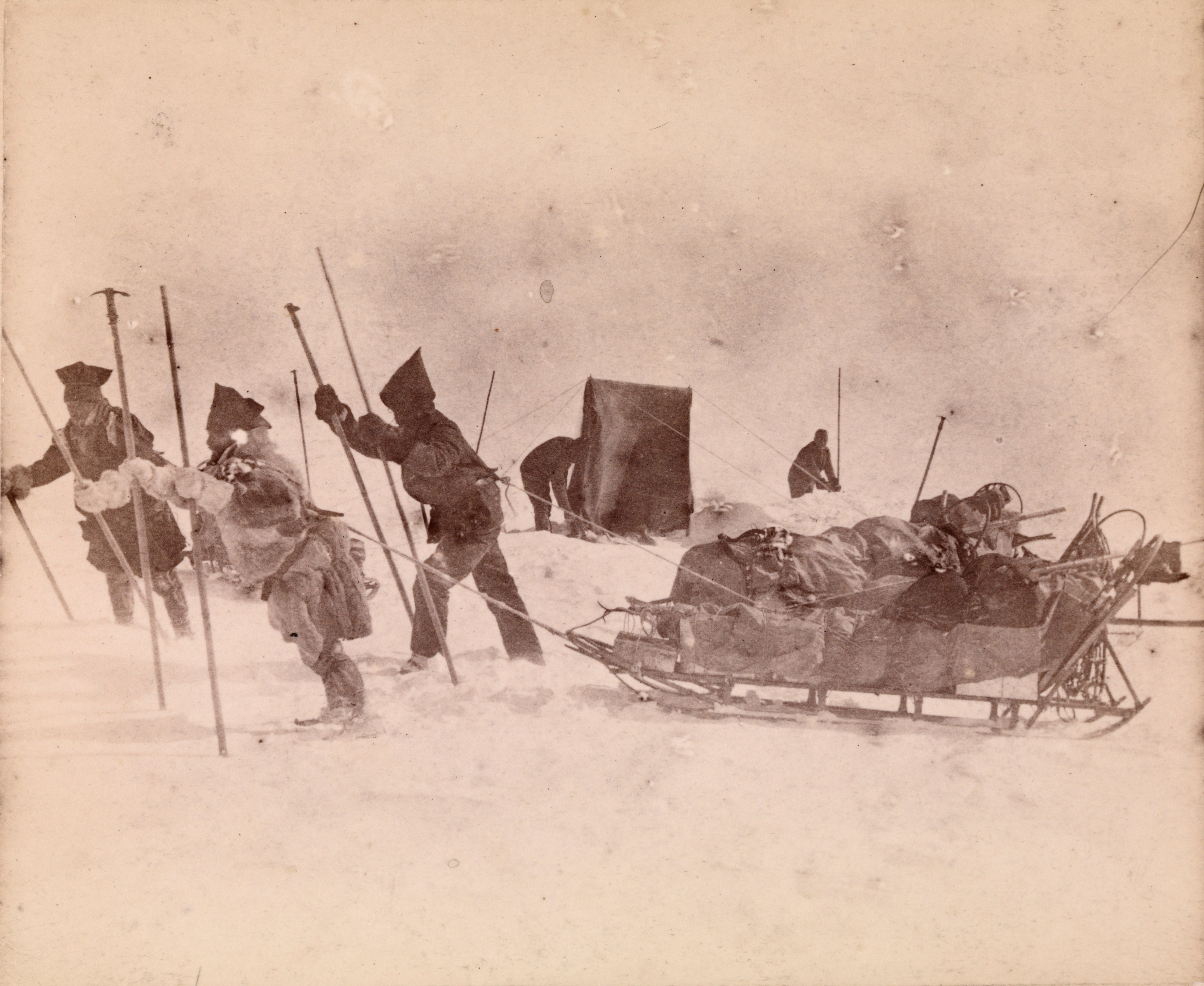 Nansen's Greenland expedition crossing