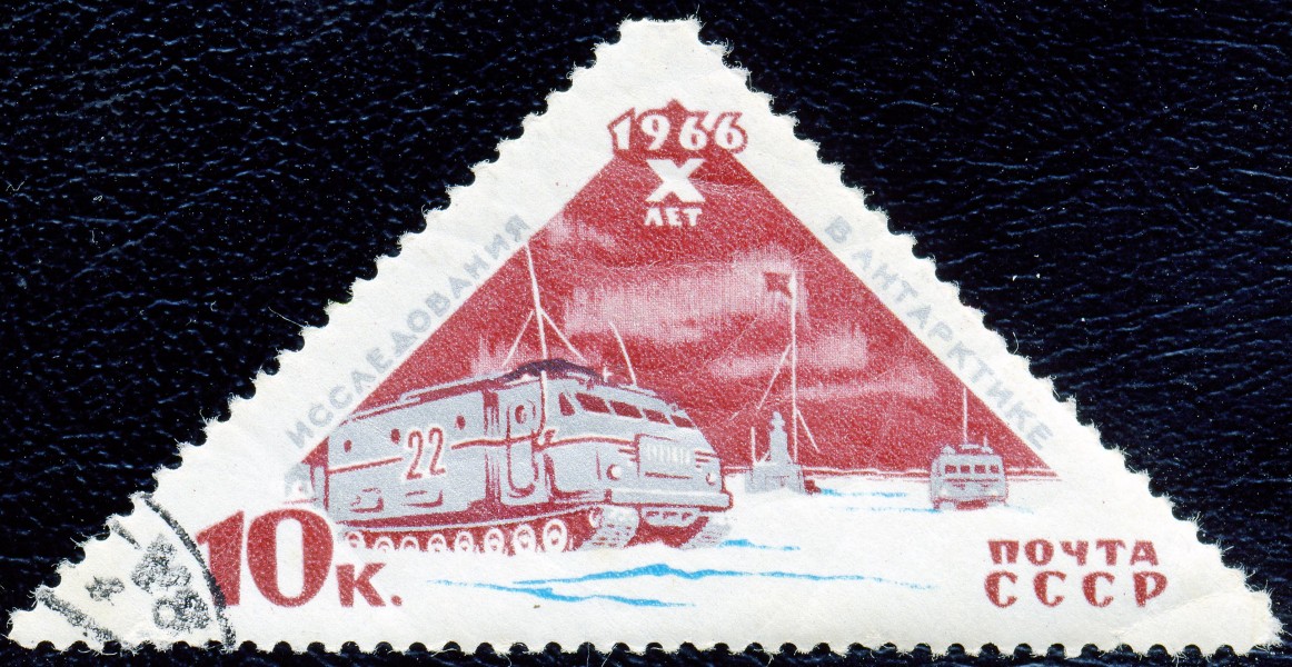 1966. Исследования в Антарктике (1)