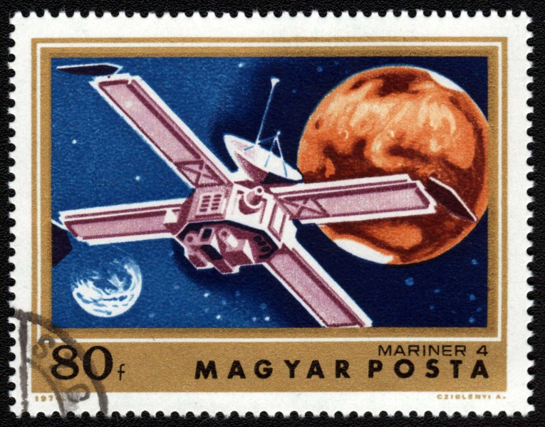 Magyar Posta 80f Mariner 4
