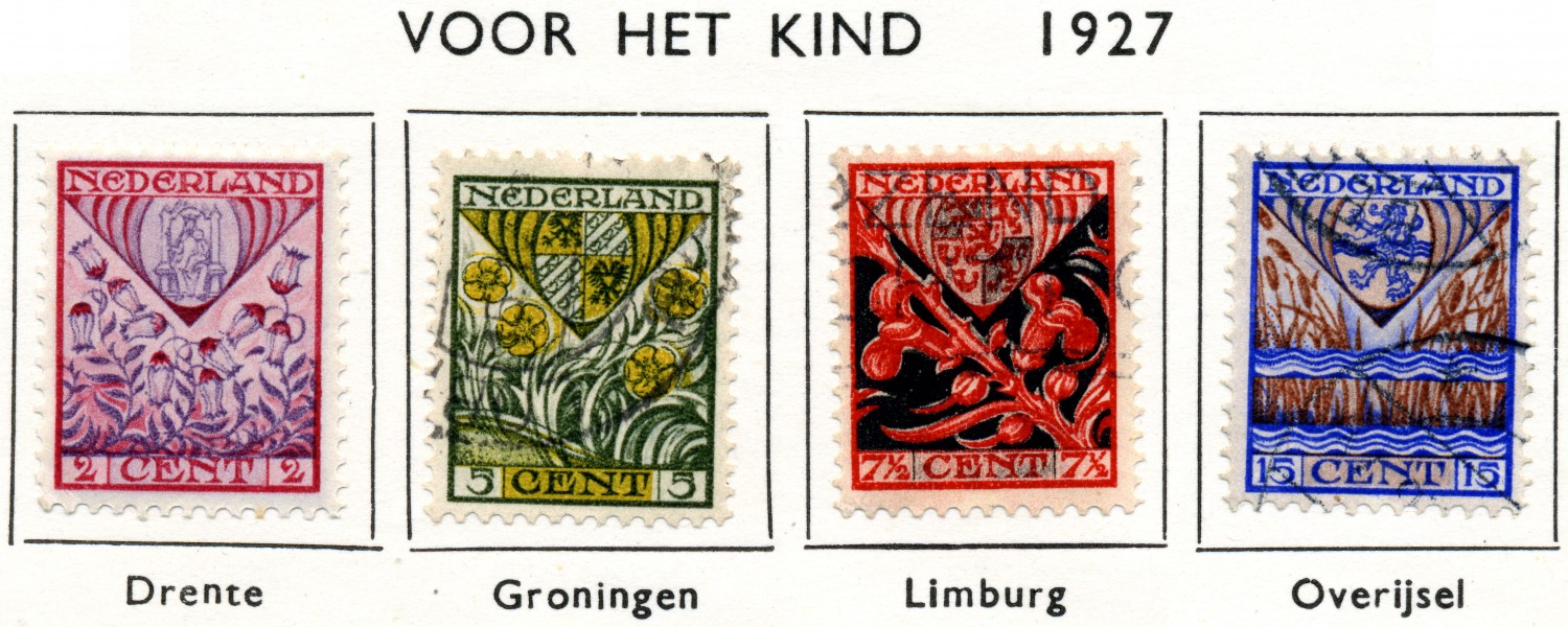 Postzegel 1927 voor het kind