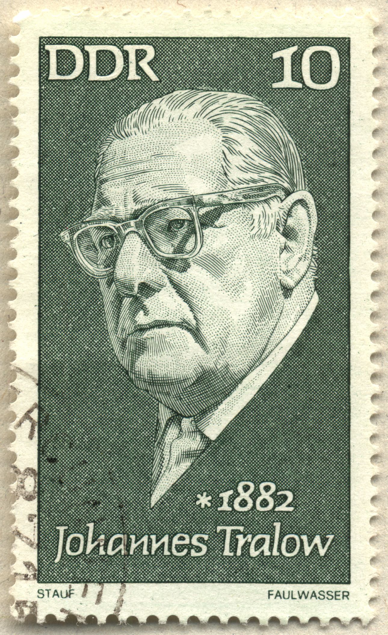 Stamp Johannes Tralow