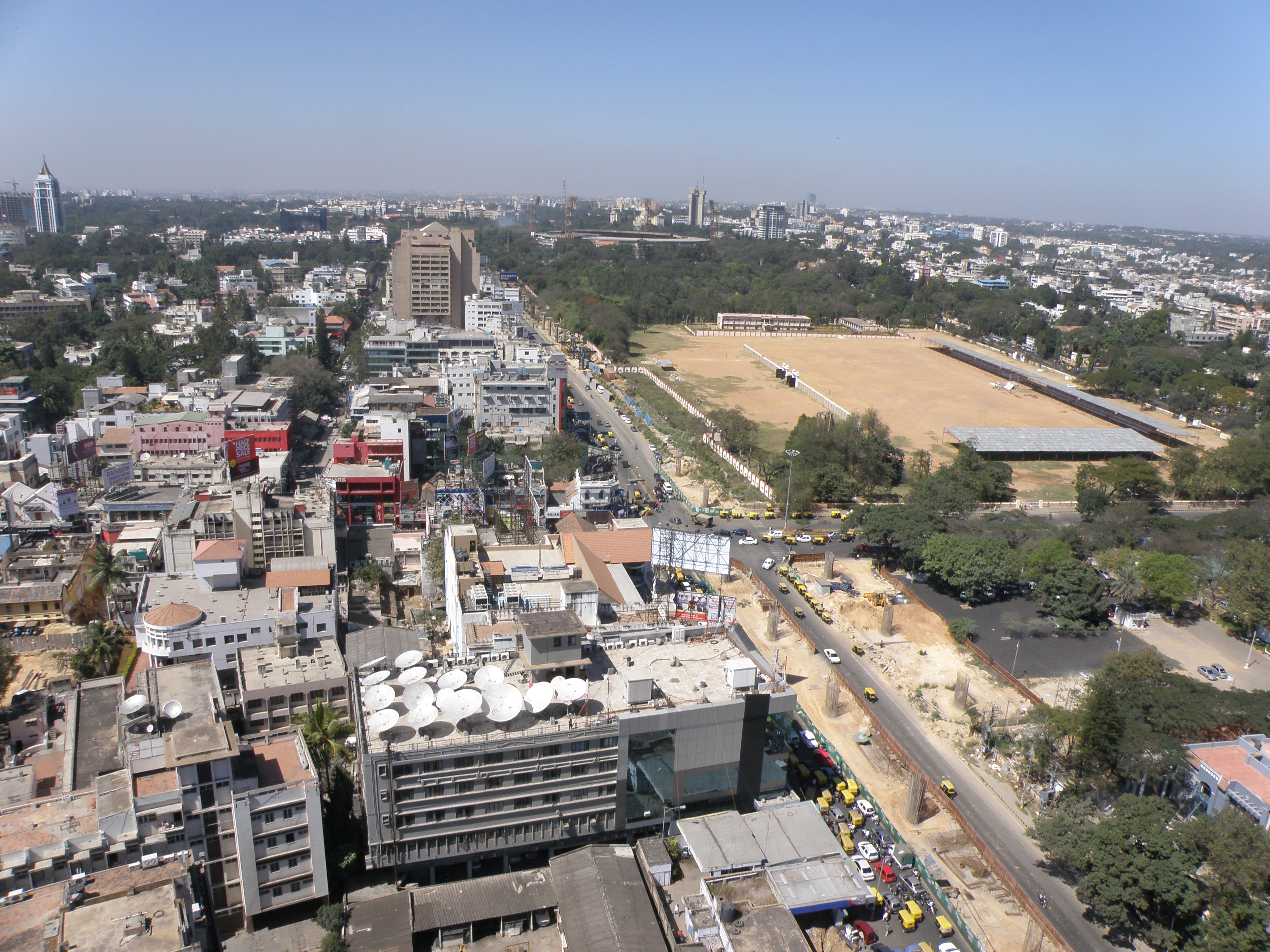Bangalore - MG Road, Parade Grounds, Stadium