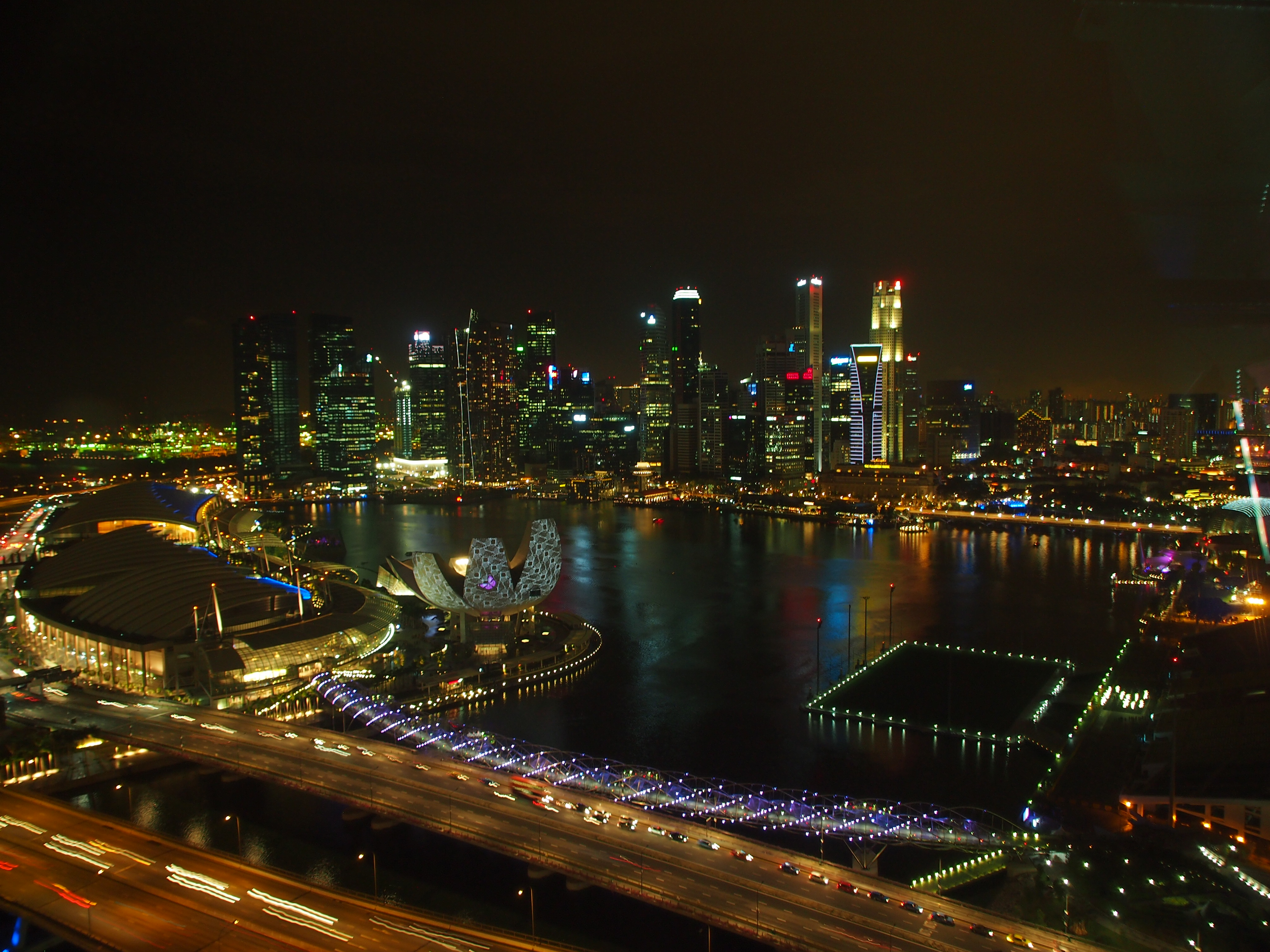Marina Bay, Singapore, by night - 20120311