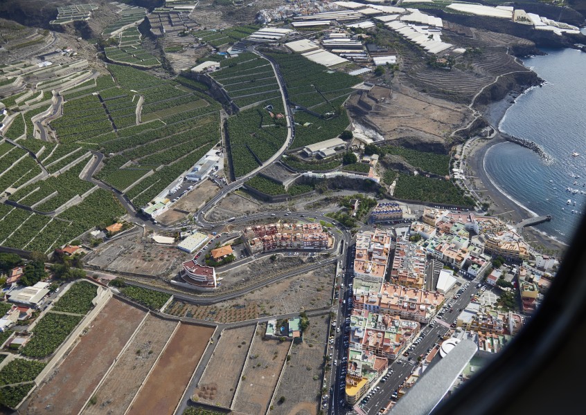 A0359 Tenerife, Playa San Juan aerial view