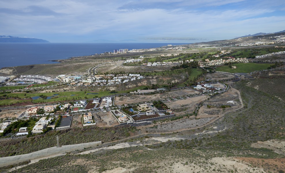 A0515 Tenerife, Adeje aerial view