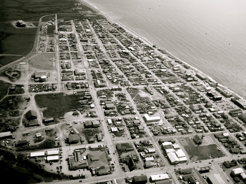 Aerial view of Nome (9511349455)