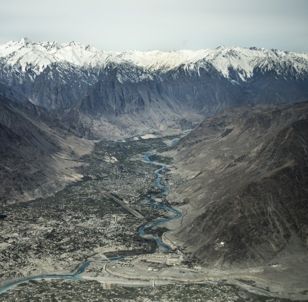 Gilgit (Aerial View)