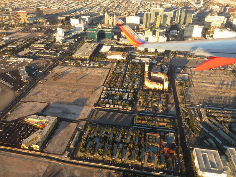 Las Vegas Strip During Takeoff from McCarran International Airport, Las Vegas, Nevada (15517256347)