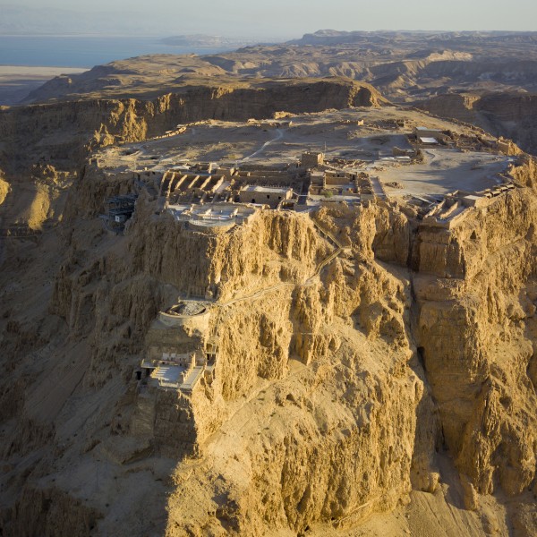 Mountain top fortress of Masada