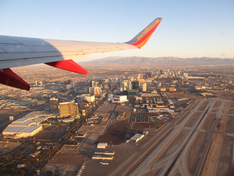 Takeoff from Las Vegas, Flight Between Las Vegas, Nevada and Orange County, California (6575709241)