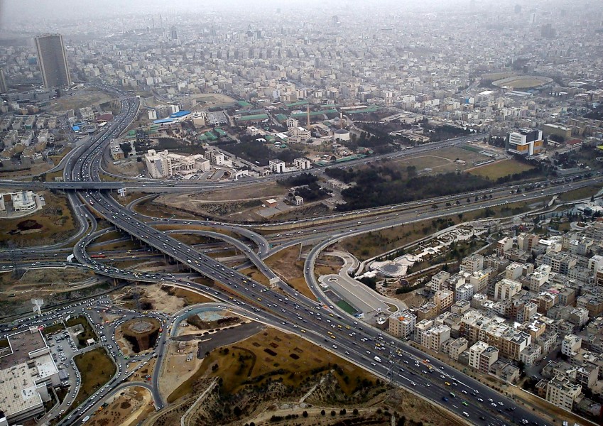 Tehran view milad