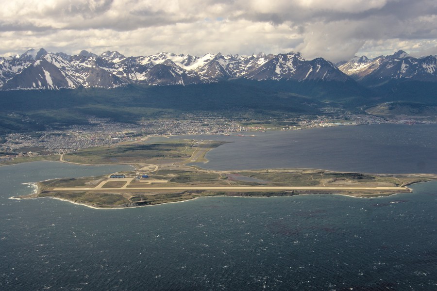 Ushuaia Airport Aerial Image