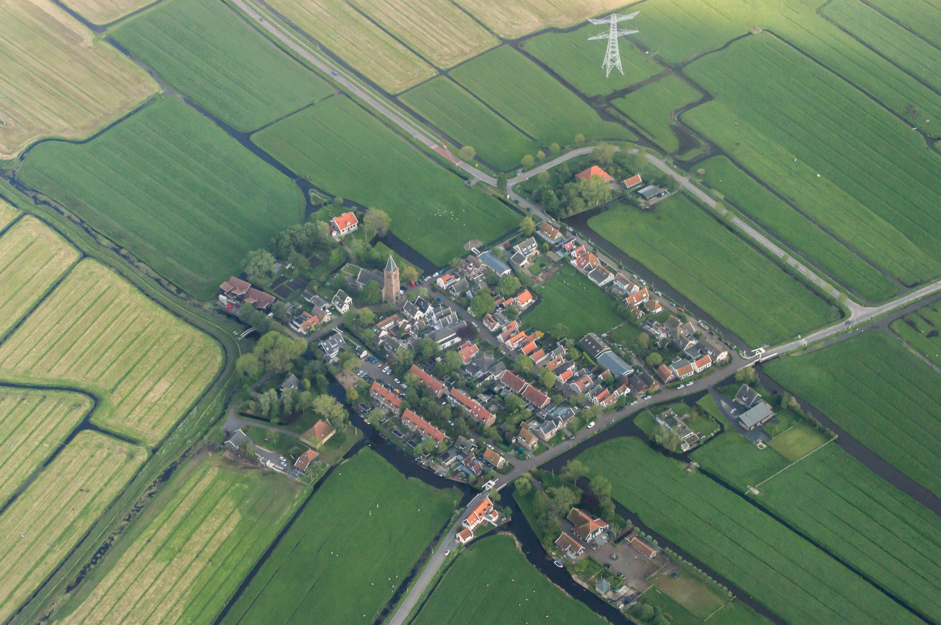 Aerial photograph of Zunderdorp