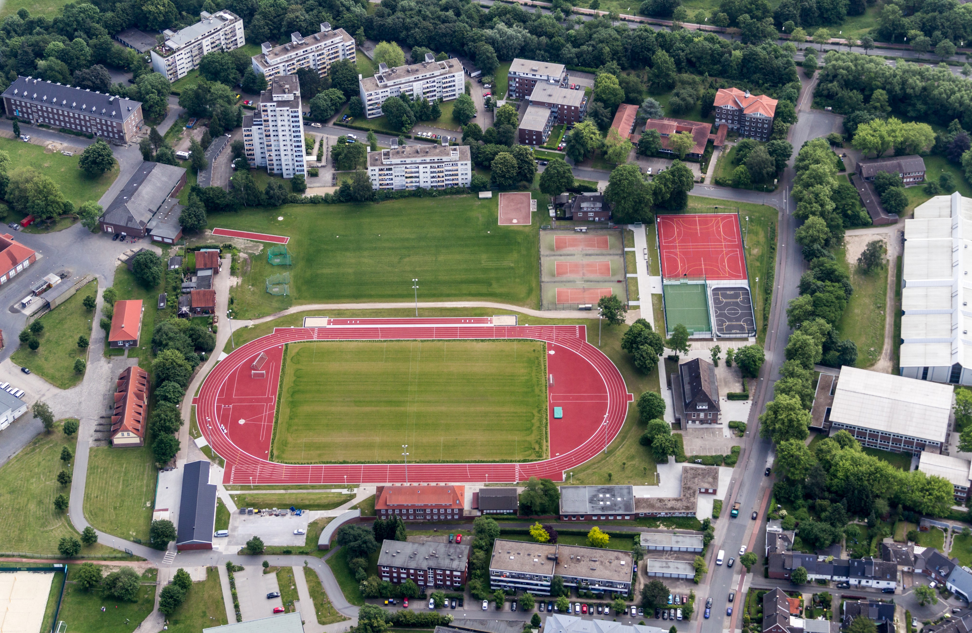 Münster, Sportanlage der Universität -- 2014 -- 8369