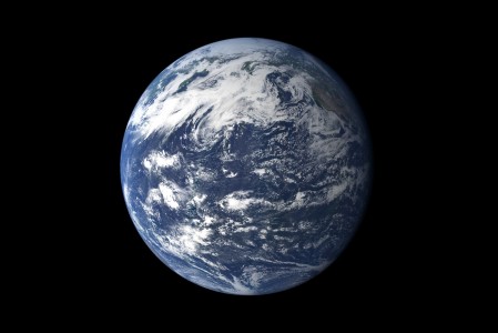 Viewed from space, the most striking feature of our planet is the water. In both liquid and frozen form, it covers 75% of the EarthвЂ™s surface. It fills the sky with clouds. Water is practically everywhere on Earth, from inside the rocky crust to inside our cells.
This detailed, photo-like view of Earth is based largely on observations from the Moderate Resolution Imaging Spectroradiometer (MODIS) on NASAвЂ™s Terra satellite. It is one of many images of our watery world featured in a new story examining water in all of its forms and functions. Here is an excerpt: вЂњIn all, the EarthвЂ™s water content is about 1.39 billion cubic kilometers (331 million cubic miles), with the bulk of it, about 96.5%, being in the global oceans. As for the rest, approximately 1.7% is stored in the polar icecaps, glaciers, and permanent snow, and another 1.7% is stored in groundwater, lakes, rivers, streams, and soil. Only a thousandth of 1% of the water on Earth exists as water vapor in the atmosphere. Despite its small amount, this water vapor has a huge influence on the planet. Water vapor is a powerful greenhouse gas, and it is a major driver of the EarthвЂ™s weather and climate as it travels around the globe, transporting heat with it.
For human needs, the amount of freshwater for drinking and agriculture is particularly important. Freshwater exists in lakes, rivers, groundwater, and frozen as snow and ice. Estimates of groundwater are particularly difficult to make, and they vary widely. Groundwater may constitute anywhere from approximately 22 to 30% of fresh water, with ice accounting for most of the remaining 78 to 70%.вЂќ