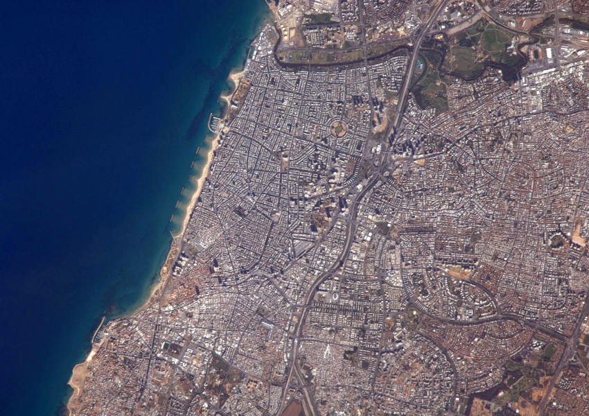 Tel Aviv from space