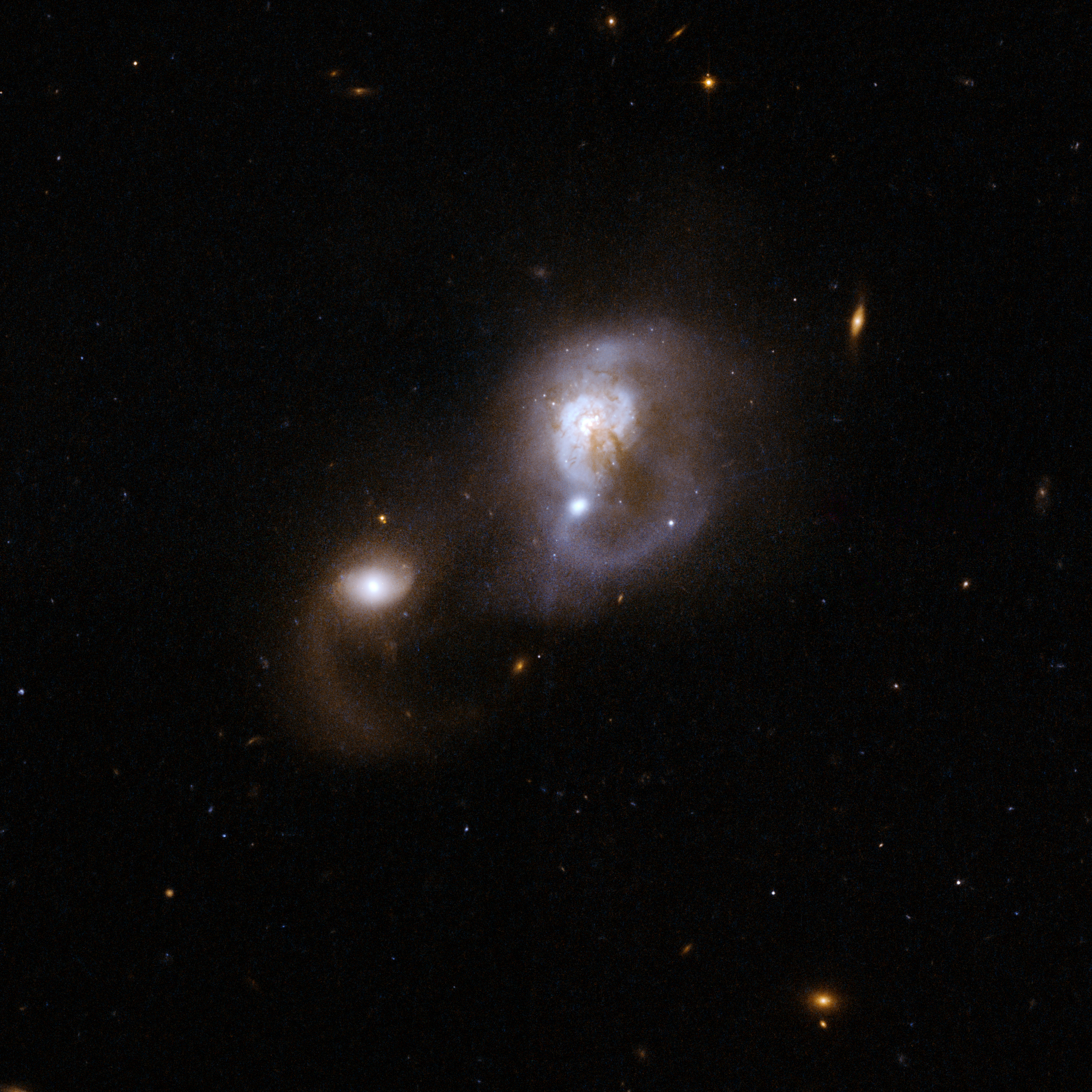 Hubble Interacting Galaxy IRAS F10565 (2008-04-24)