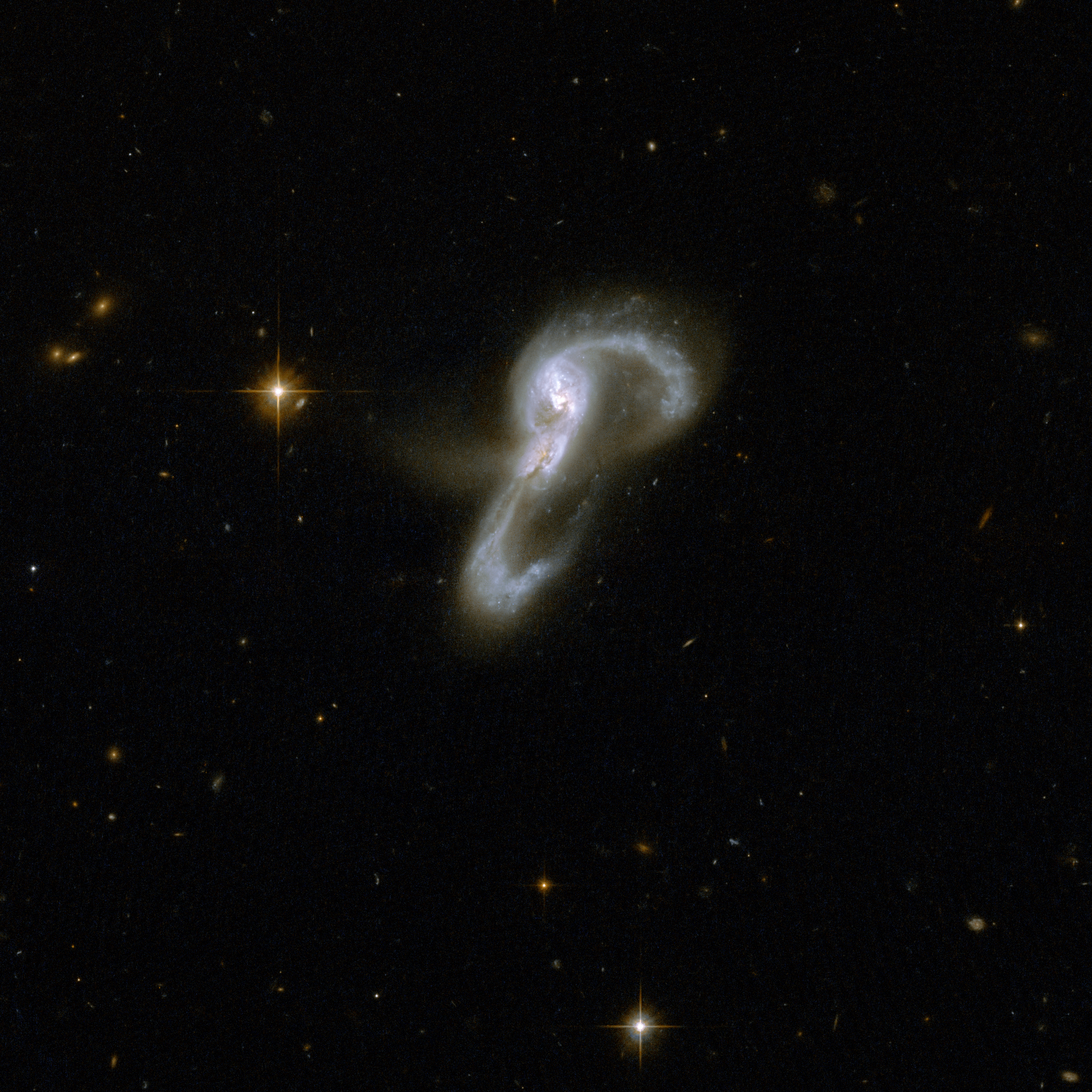 Hubble Interacting Galaxy VV 705 (2008-04-24)