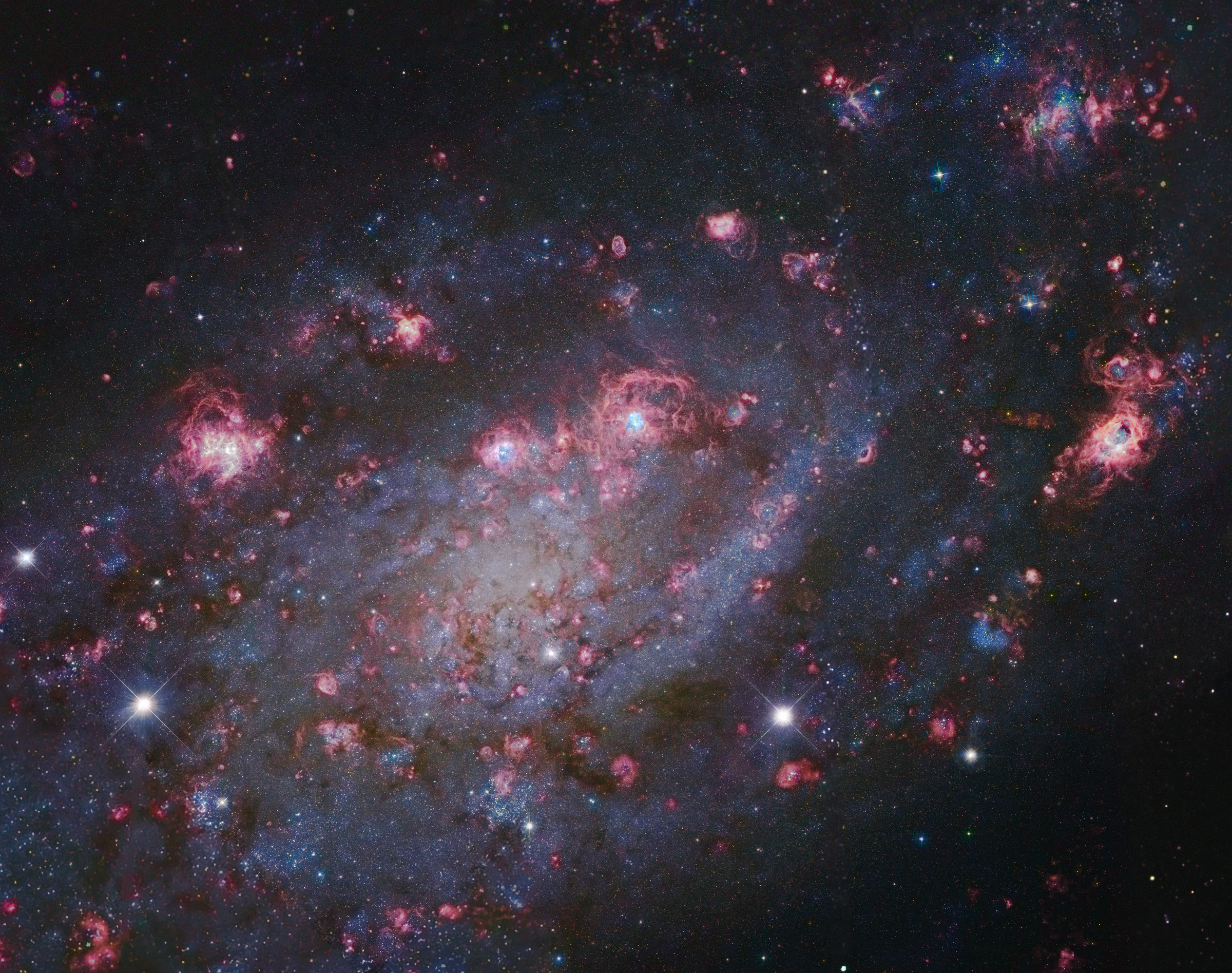 NGC2403-Subaru-HST-L