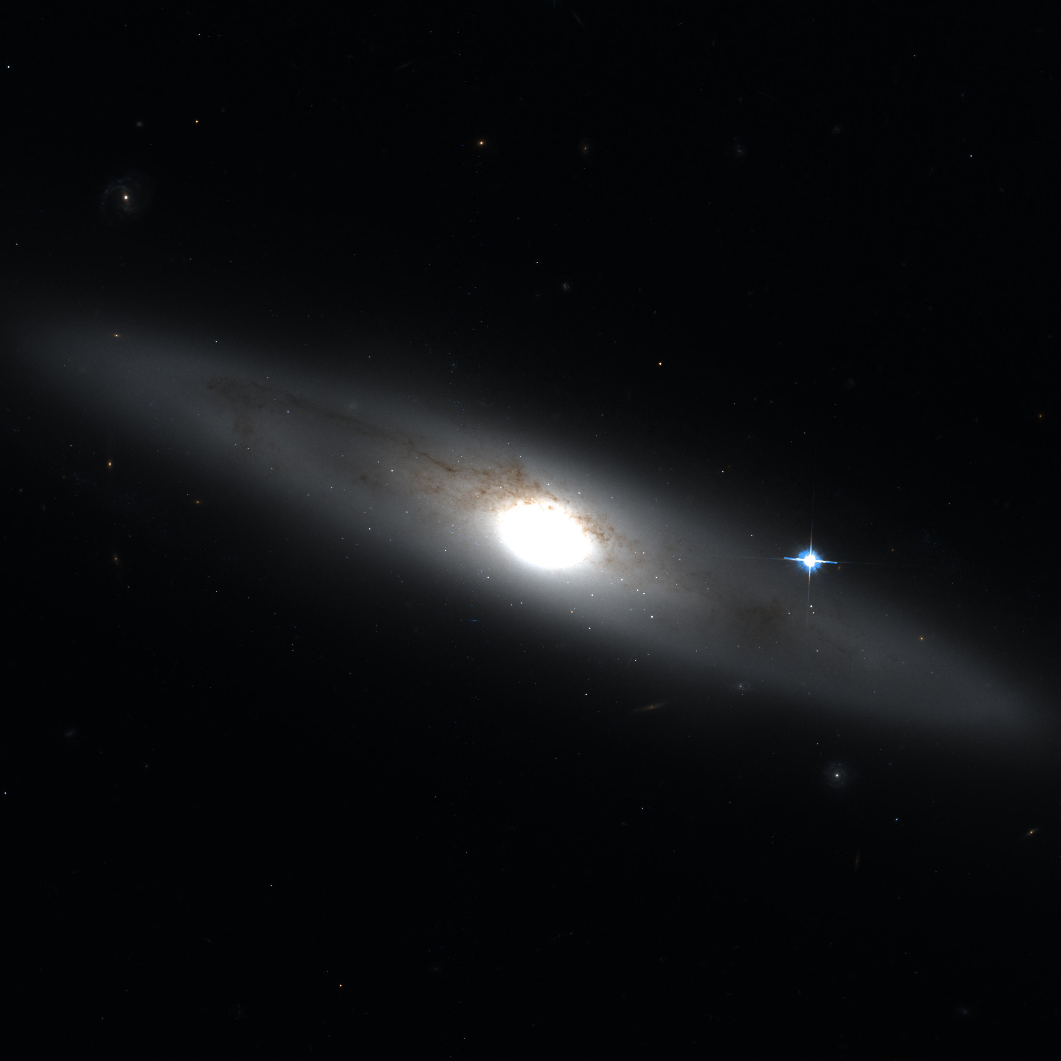 NGC 4866 Hubble WikiSky
