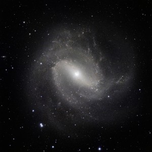 This image of the nearby galaxy Messier 83 was taken in the infrared part of the spectrum with the HAWK-I instrument on ESOвЂ™s Very Large Telescope. The very fine image quality of this camera, coupled with the huge light-collecting power of the VLT, reveals vast numbers of stars within the galaxy. The images were taken in three different parts of the infrared spectrum and the total exposure time was eight and a half hours, split into more than five hundred exposures of one minute each. The field of view is about 13 arcminutes across.