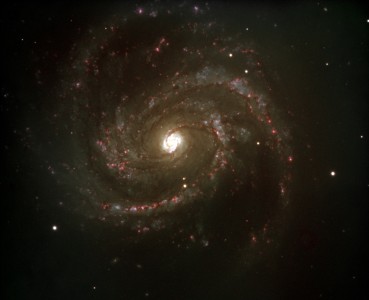 The spiral galaxy M100.