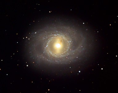 Messier 95 spiral galaxy, 24 inch telescope on Mt. Lemmon, AZ.