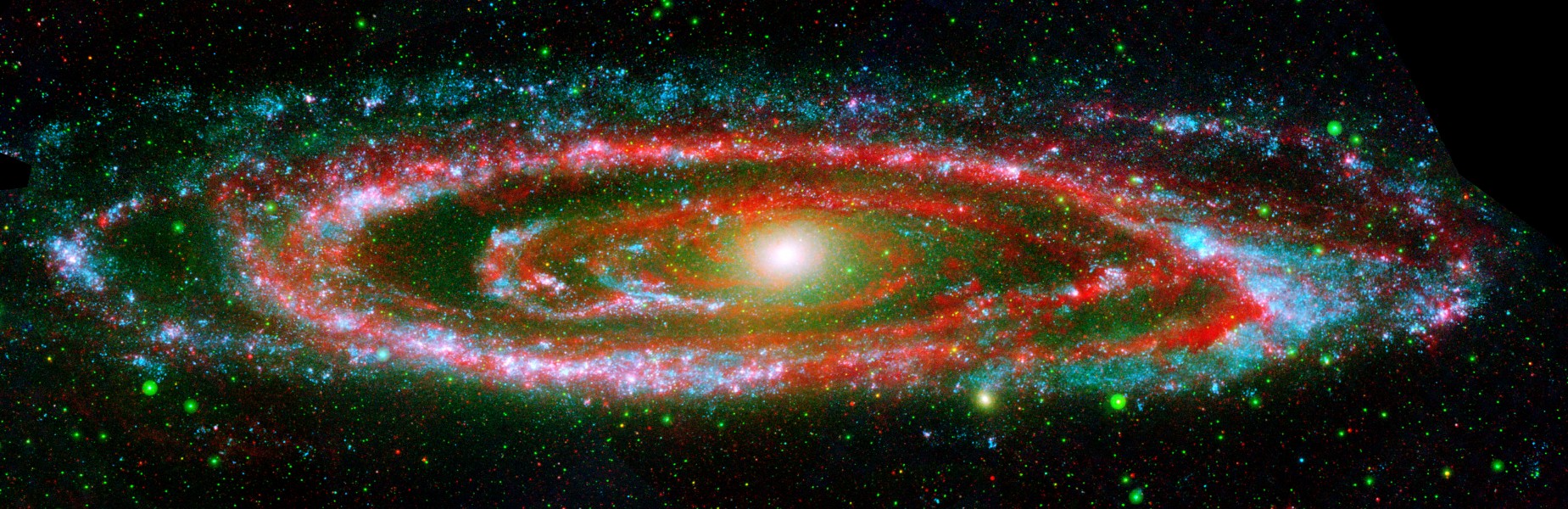 Andromeda Galaxy Composite
