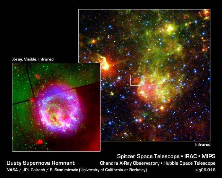 Dusty Supernova Remnant