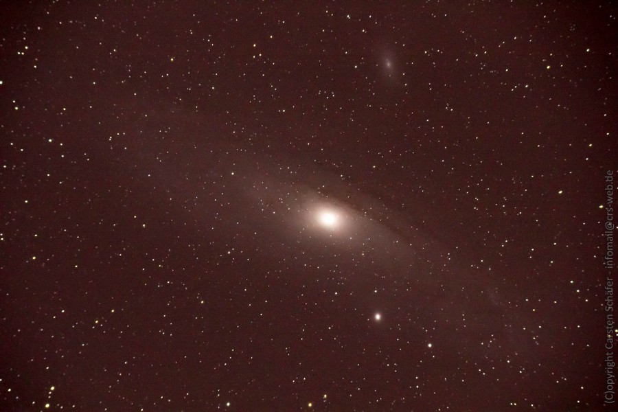 M31 Andromeda with M32 and M110 neighbours