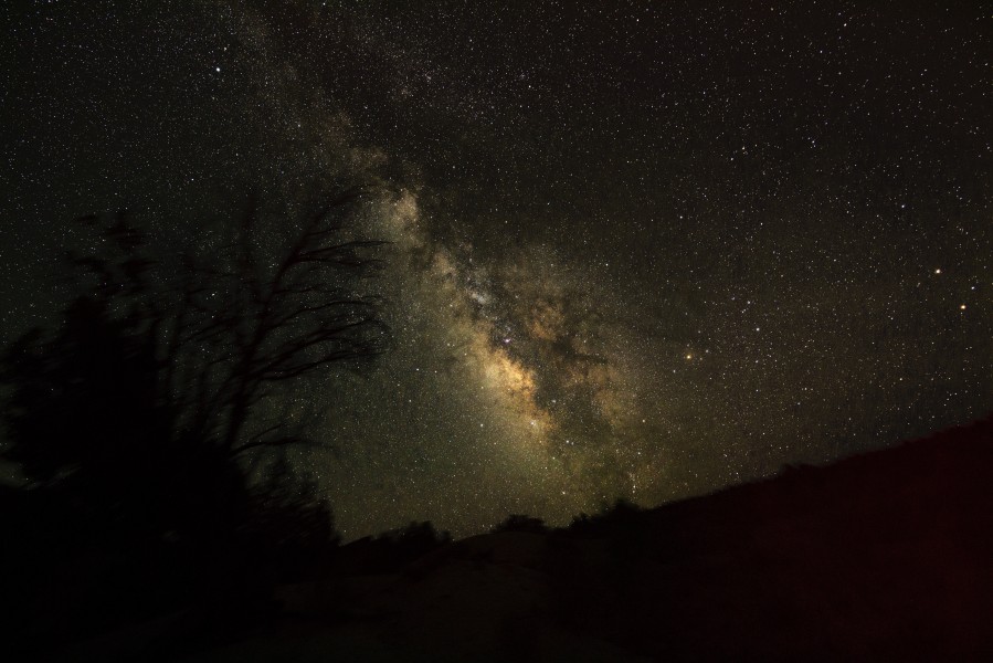 Milky Way, 240-second exposure