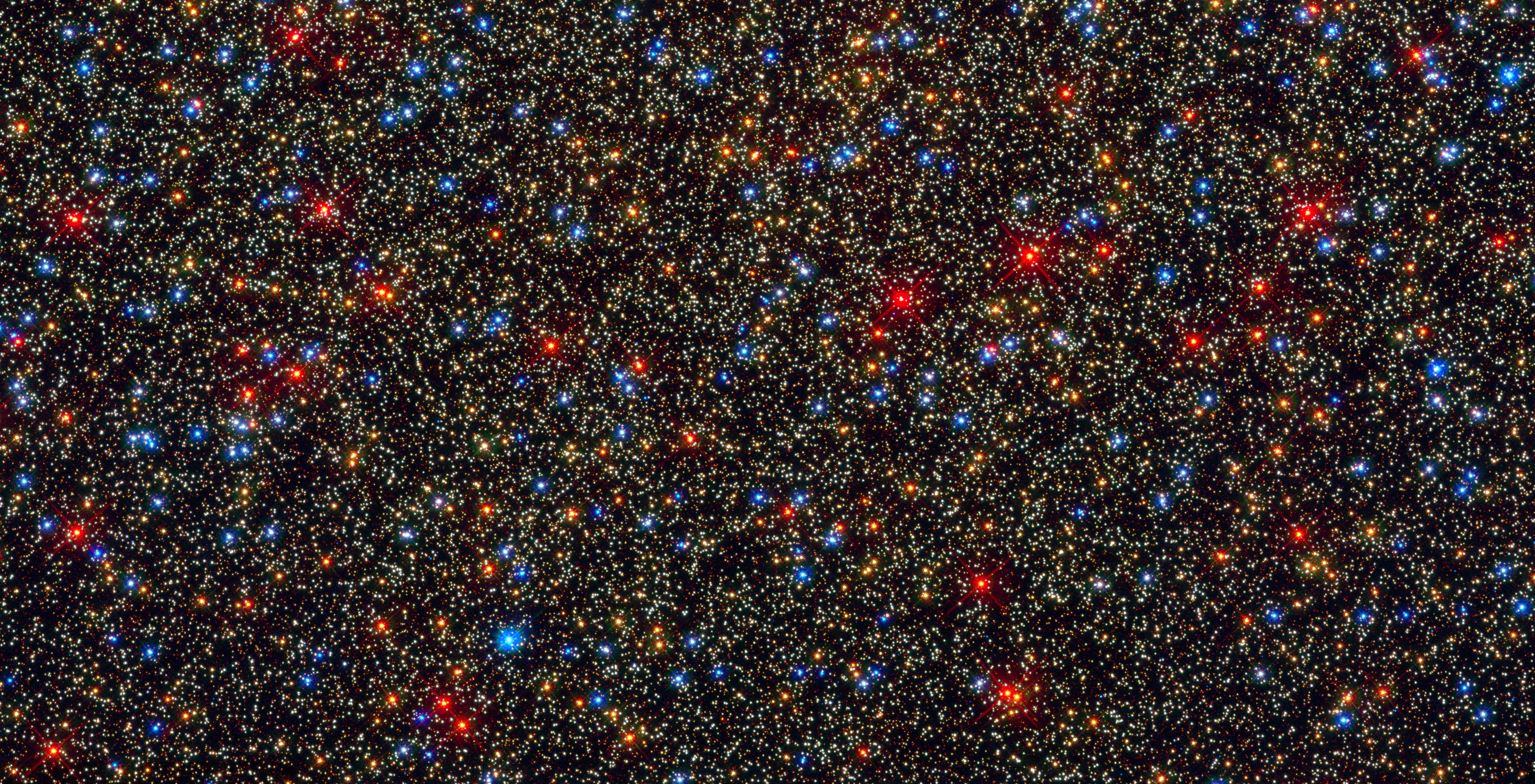 Globular star cluster Omega Centauri (NGC 5139, by the Hubble Space Telescope)