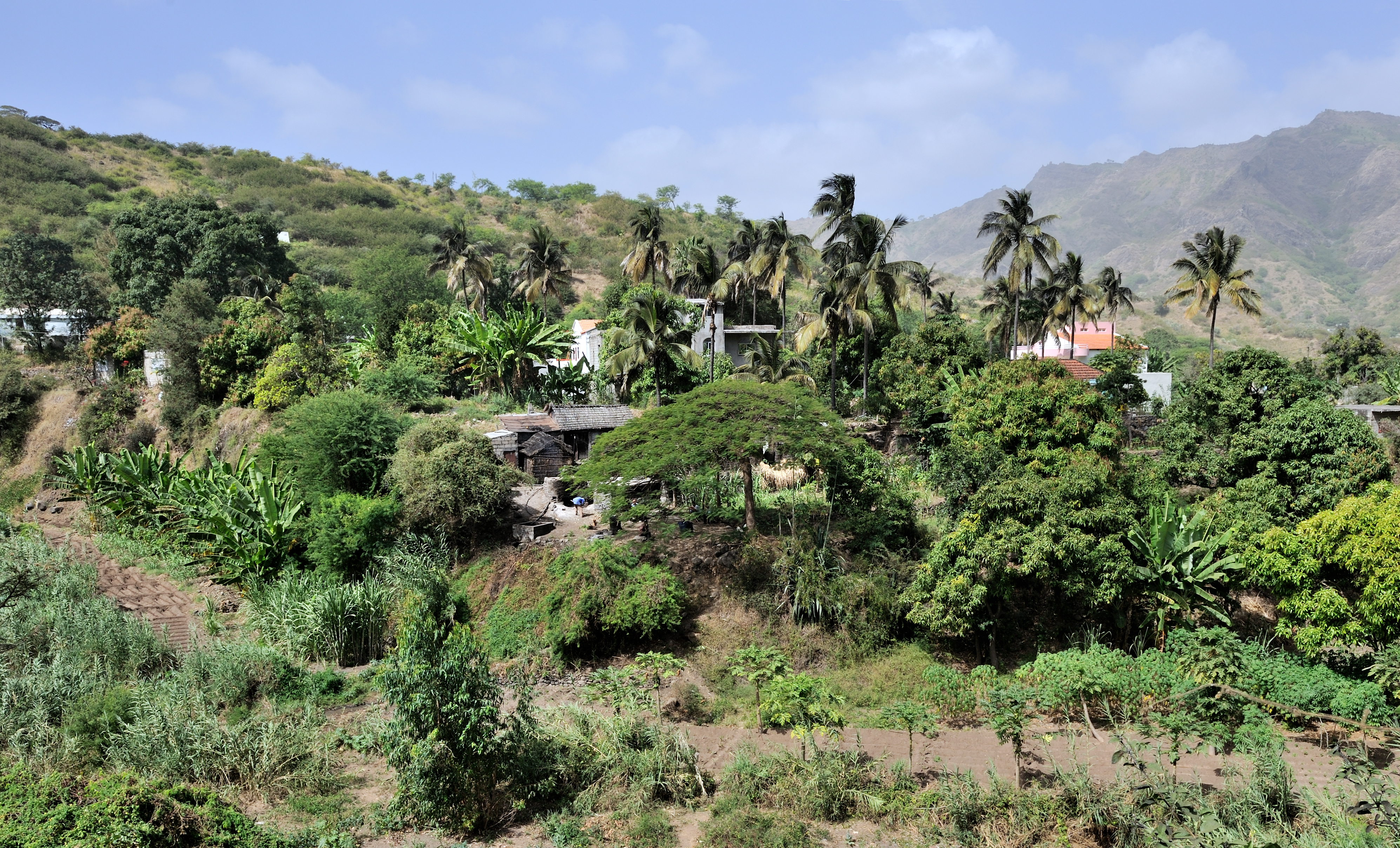 Cape Verde Santiago landscape 2011