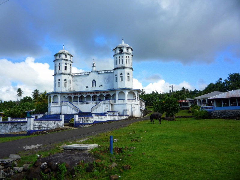 Church in Salelologa - Savai'i - Samoa 2009