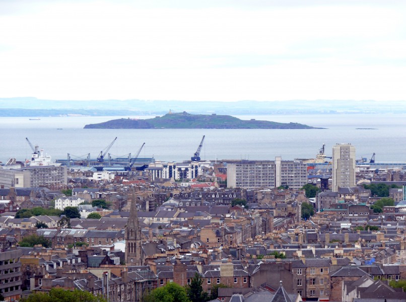 View of Edinburgh and Inchkeith