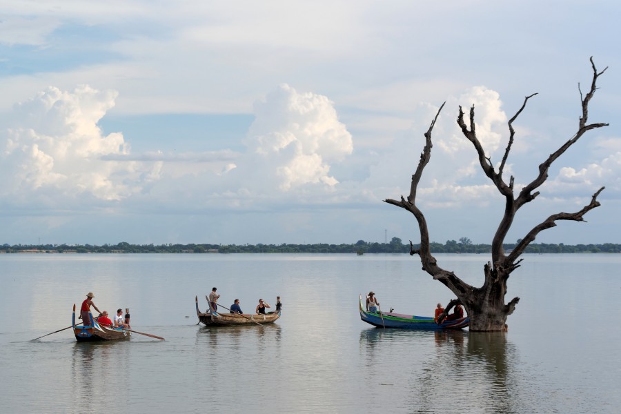 20160729 - Taungthaman Lake near Amarapura in Myanmar - 6044