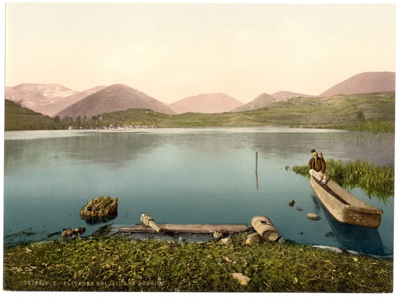 Jajce, Pliva Lake, Bosnia, Austro-Hungary-LCCN2002708494